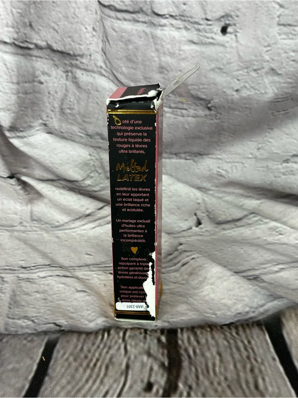 NIB Too Faced Melted Latex Liquified High Shine Lipstick ‘Peekaboo’ Discontinued